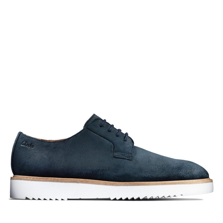 Ernest Walk Clarks Marineblaues Wildleder