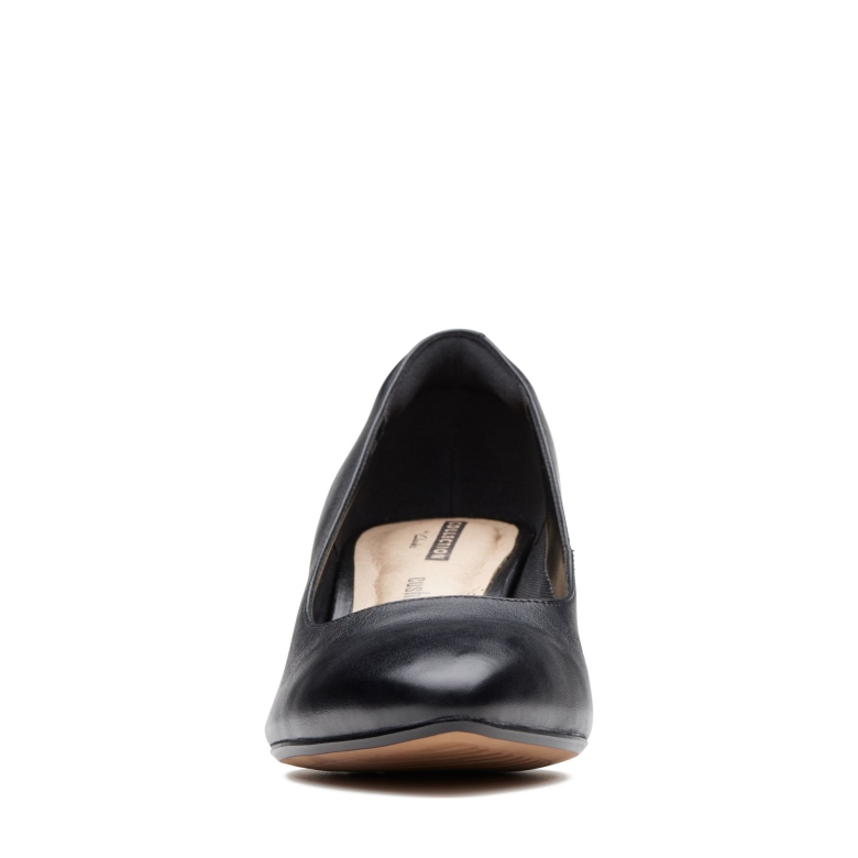 Clarks Linvale Jerica Schwarzes Leder