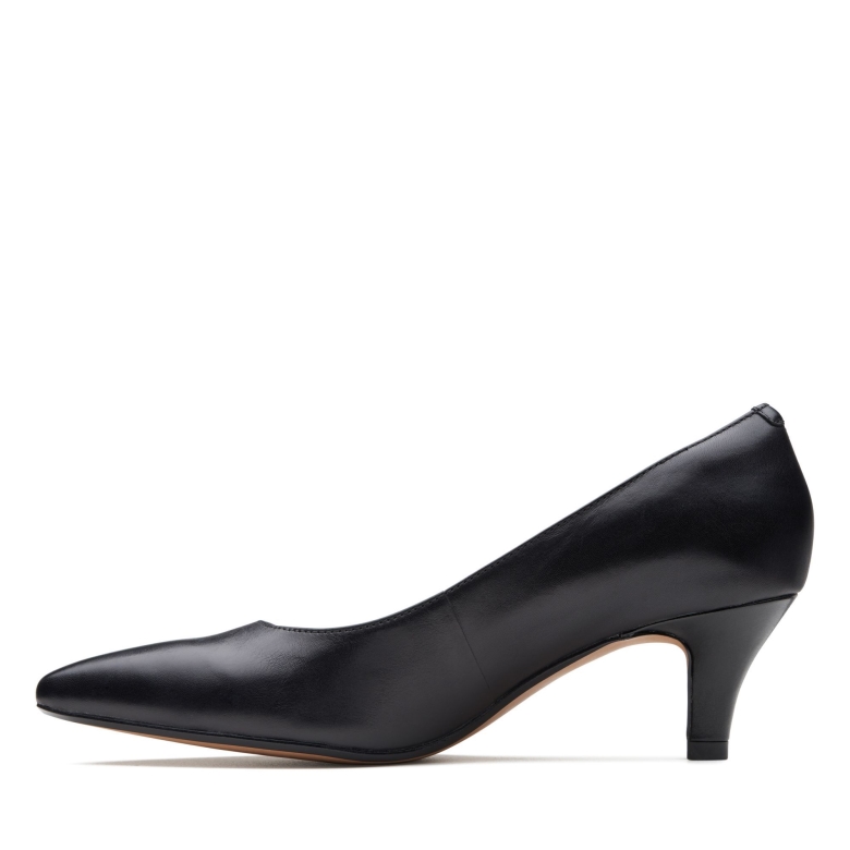 Clarks Linvale Jerica Schwarzes Leder