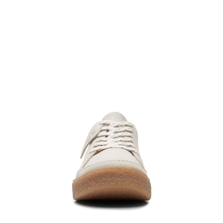 Weißes Leder Clarks Barleigh-spitze