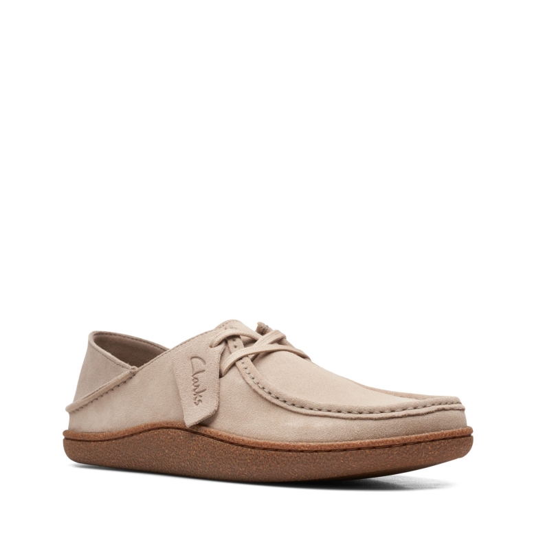 Sand Wildleder Pilton Wallabee Clarks