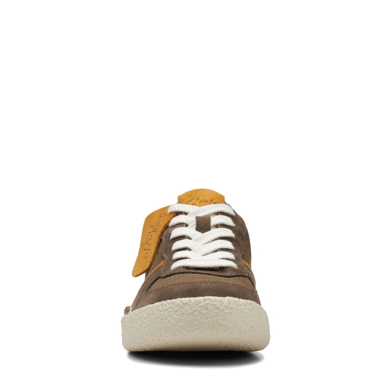 Clarks Craft Cup Court Olive Kombi