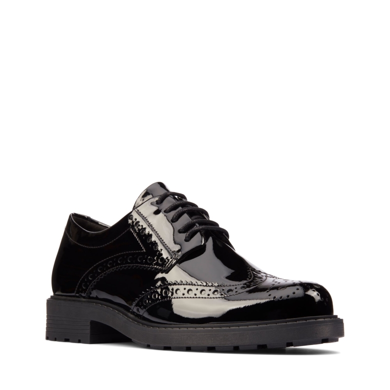 Clarks Orinoco 2 Limit Schwarz Patent