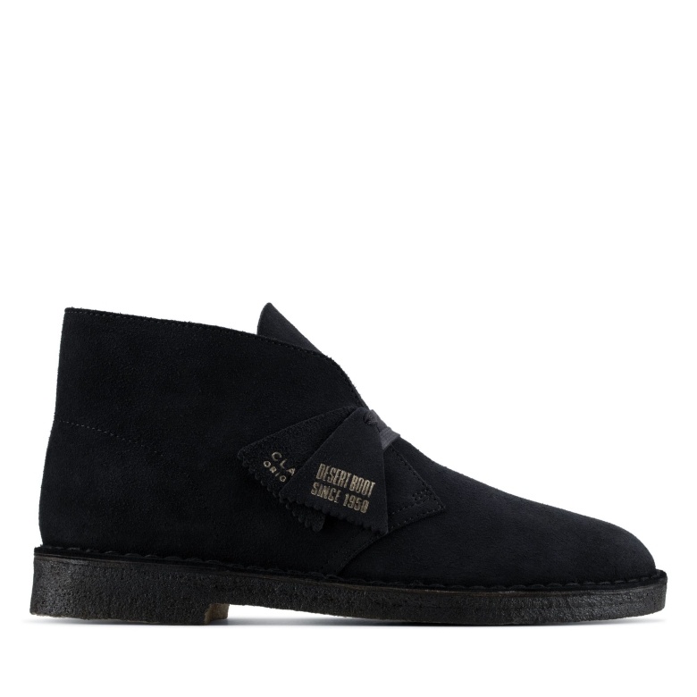 Navy Wildleder Clarks Wüstenstiefel