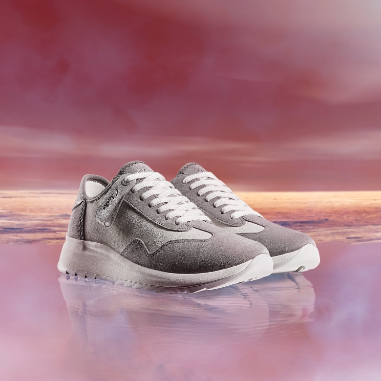 Dash Lite Lo Graue Kombi Clarks