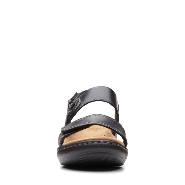 Clarks Schwarzes Leder Merliah Opal