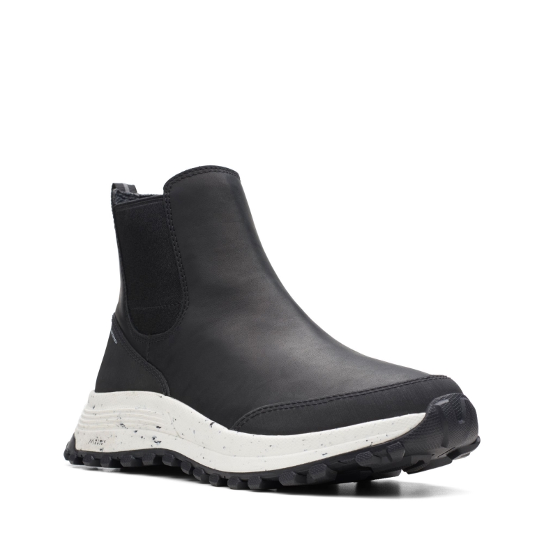 Atl Trek Up Wp Clarks Schwarzes Leder