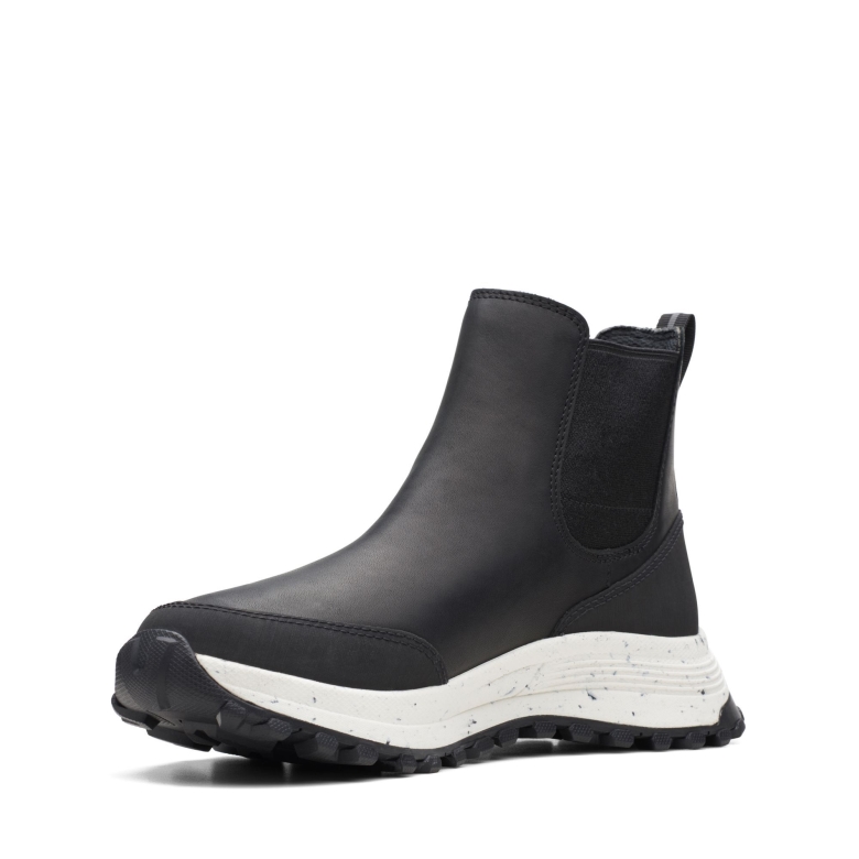 Atl Trek Up Wp Clarks Schwarzes Leder