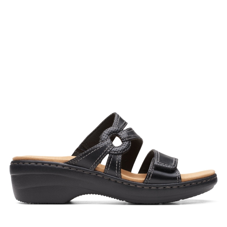 Merliah Coral Clarks Schwarzes Leder
