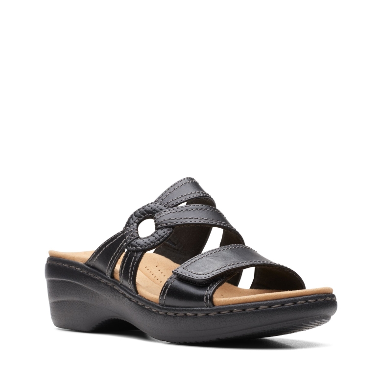 Merliah Coral Clarks Schwarzes Leder