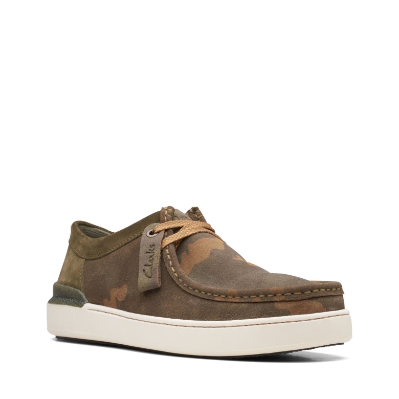 Dunkeloliv Kombi Clarks Court Lite Wally