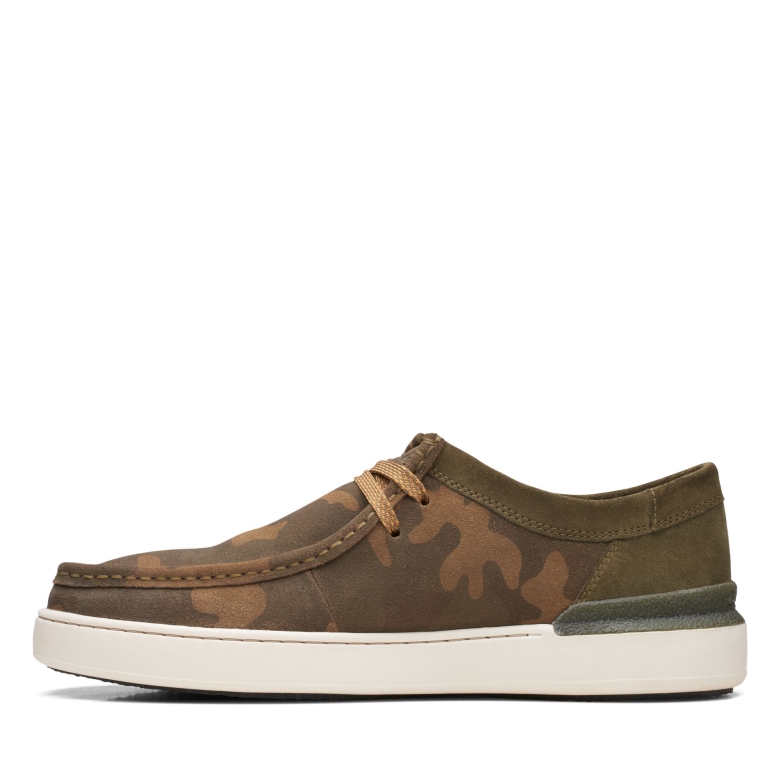 Dunkeloliv Kombi Clarks Court Lite Wally
