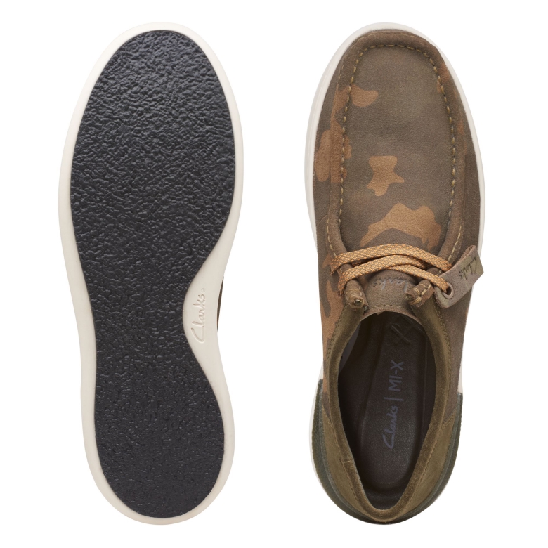 Dunkeloliv Kombi Clarks Court Lite Wally