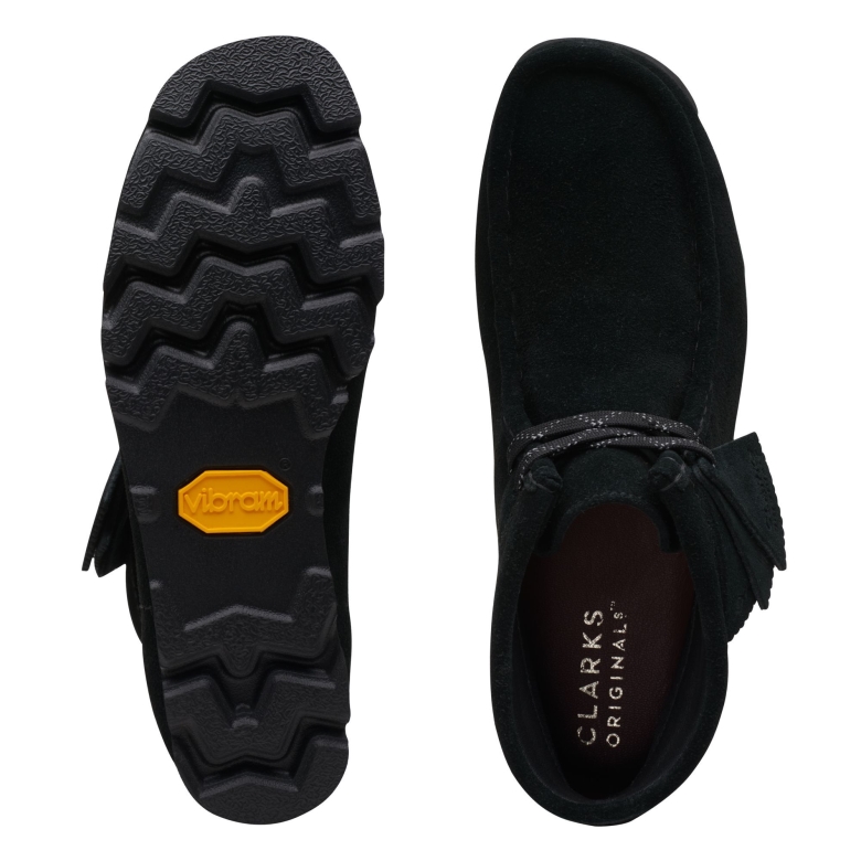 Clarks Schwarz Sde Wallabee Gtx