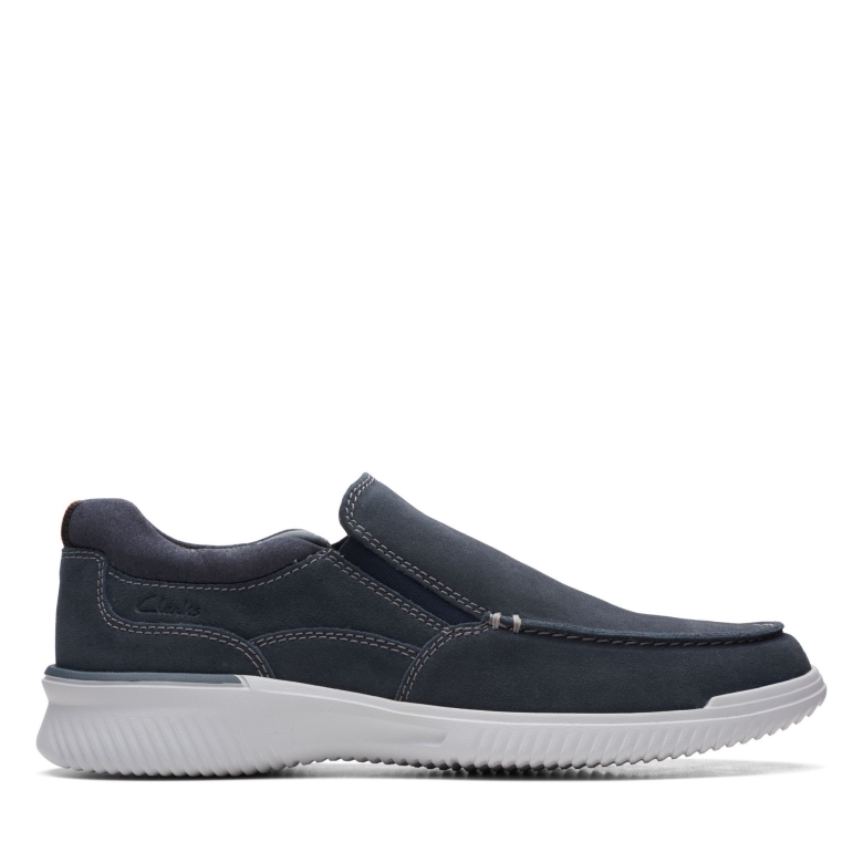 Donaway Freie Marineblaue Wachsartige Clarks