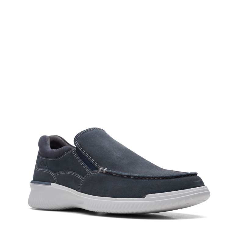 Donaway Freie Marineblaue Wachsartige Clarks