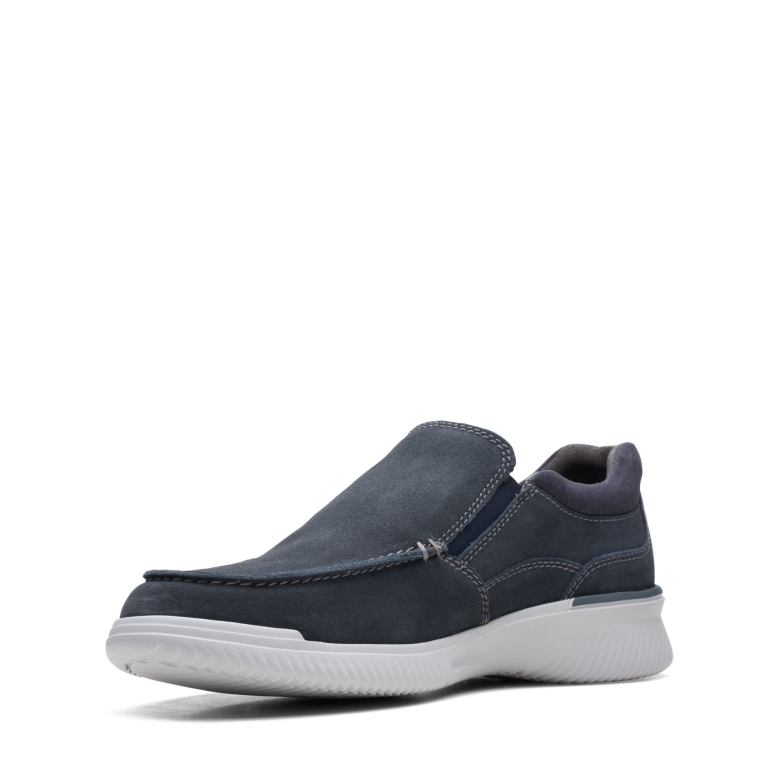 Donaway Freie Marineblaue Wachsartige Clarks