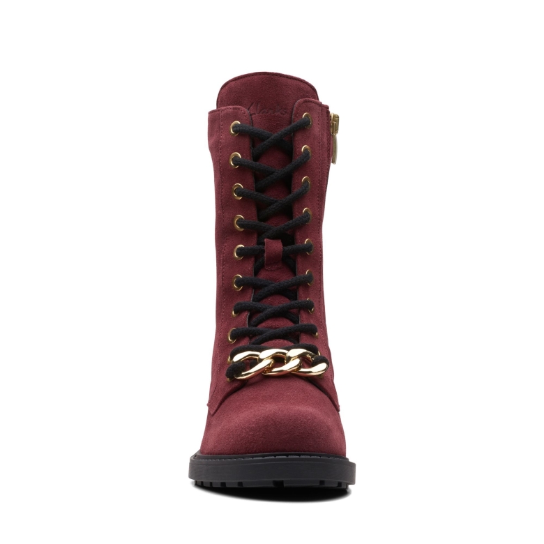 Clarks Im Orinoco2-stil Aus Merlot-wildleder