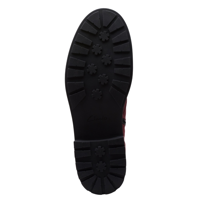 Clarks Im Orinoco2-stil Aus Merlot-wildleder