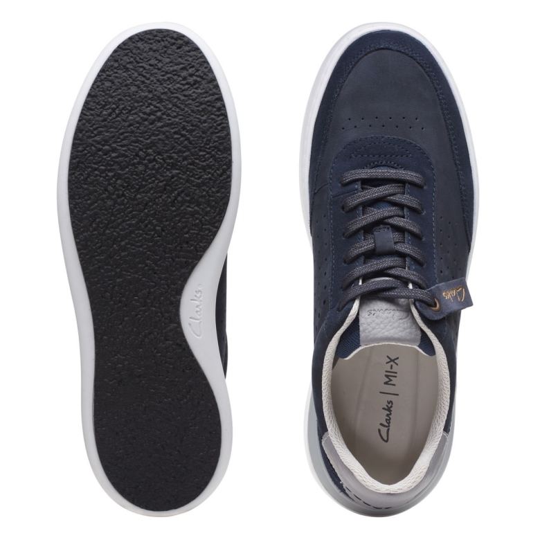 Court Lite Tor Clarks Navy Kombi