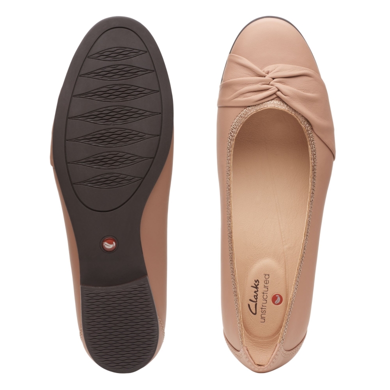 Clarks Un Blush Wish Pralinenleder