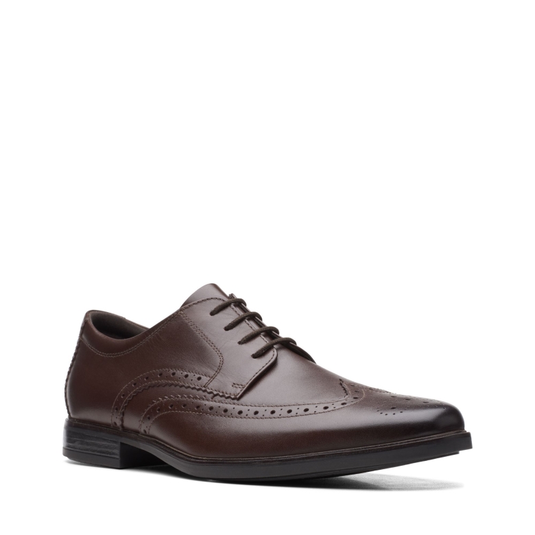 Clarks Dunkelbrauner Lea Howard Flügel
