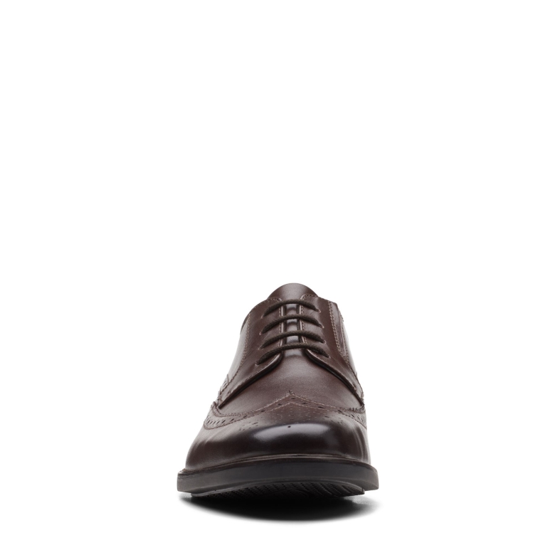 Clarks Dunkelbrauner Lea Howard Flügel