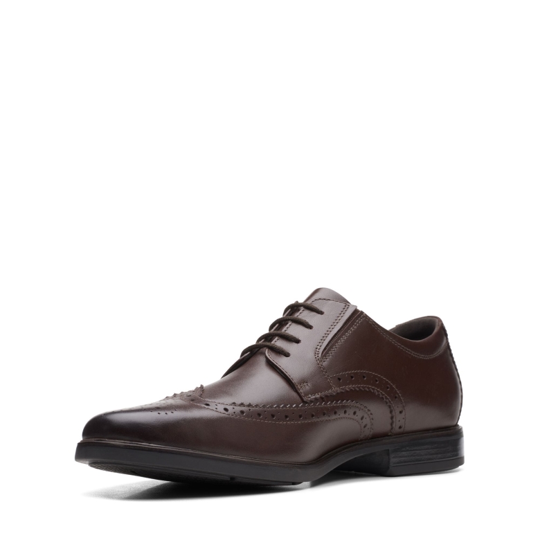 Clarks Dunkelbrauner Lea Howard Flügel