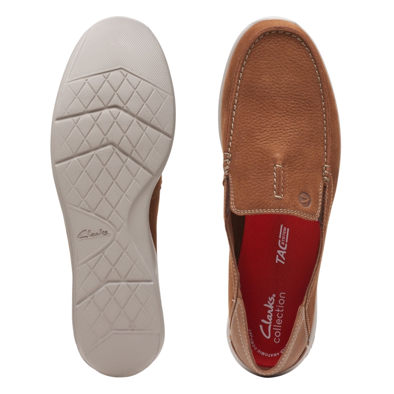 Overstep Tan Nubuk Clarks