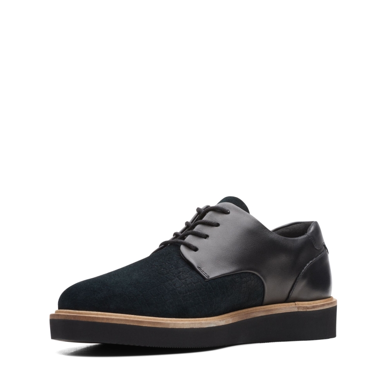Baille-spitze Schwarz Kombi Clarks
