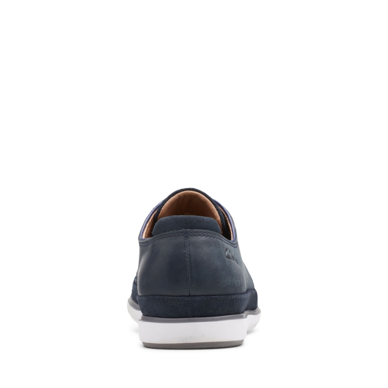 Clarks Marineblaue Bratton-spitze