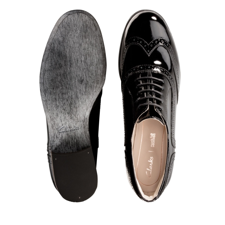Clarks Black Hamble Oak