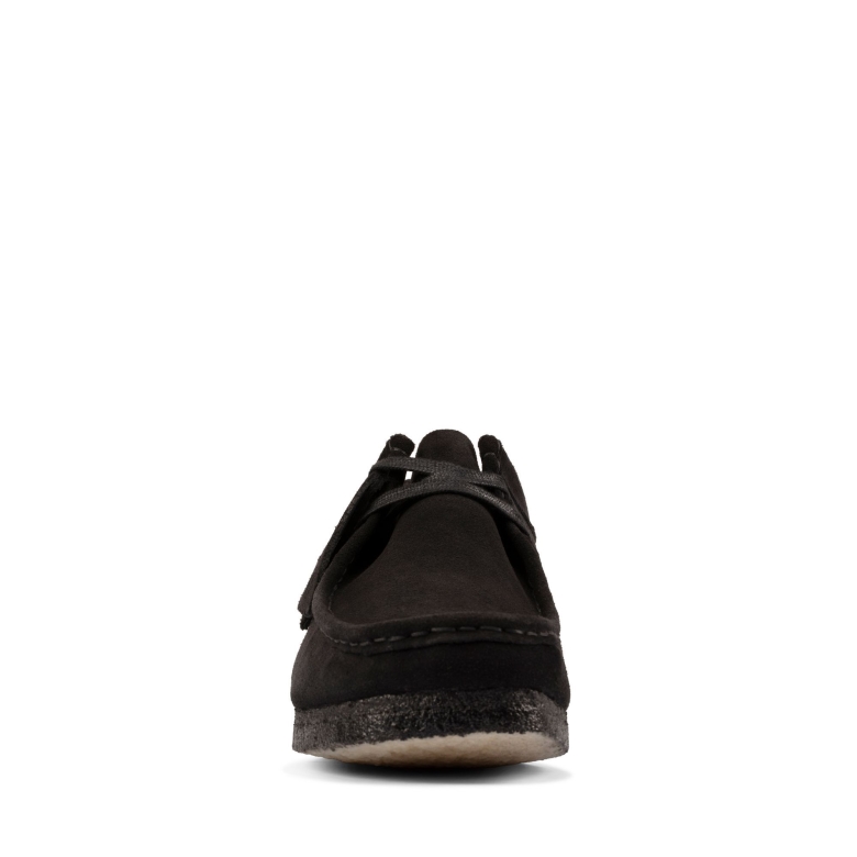 Clarks Wallabee Schwarz Sde