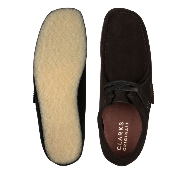 Clarks Wallabee Schwarz Sde