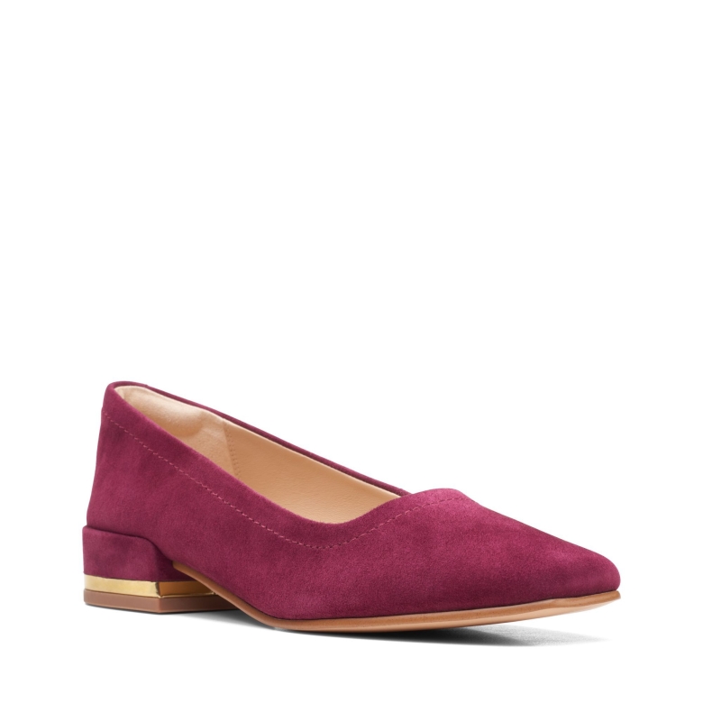 Seren 30 Court Clarks Merlot-Wildleder