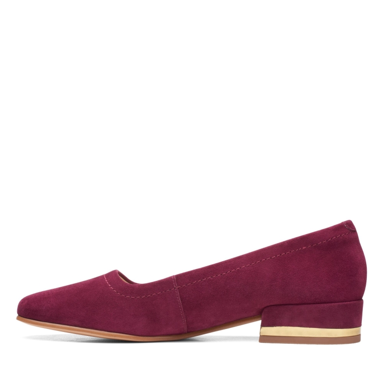 Seren 30 Court Clarks Merlot-Wildleder