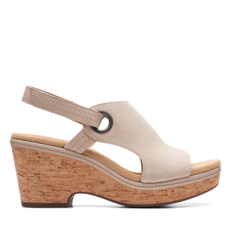 Giselle Sea Clarks Sand Wildleder