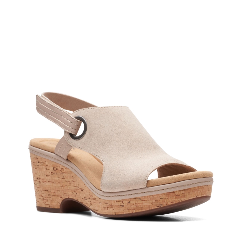 Giselle Sea Clarks Sand Wildleder