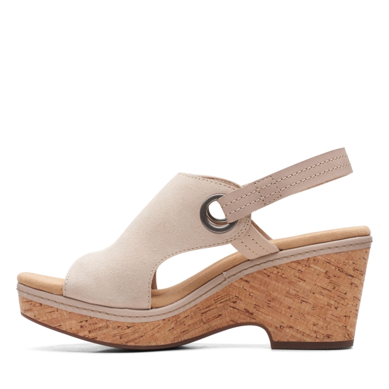 Giselle Sea Clarks Sand Wildleder