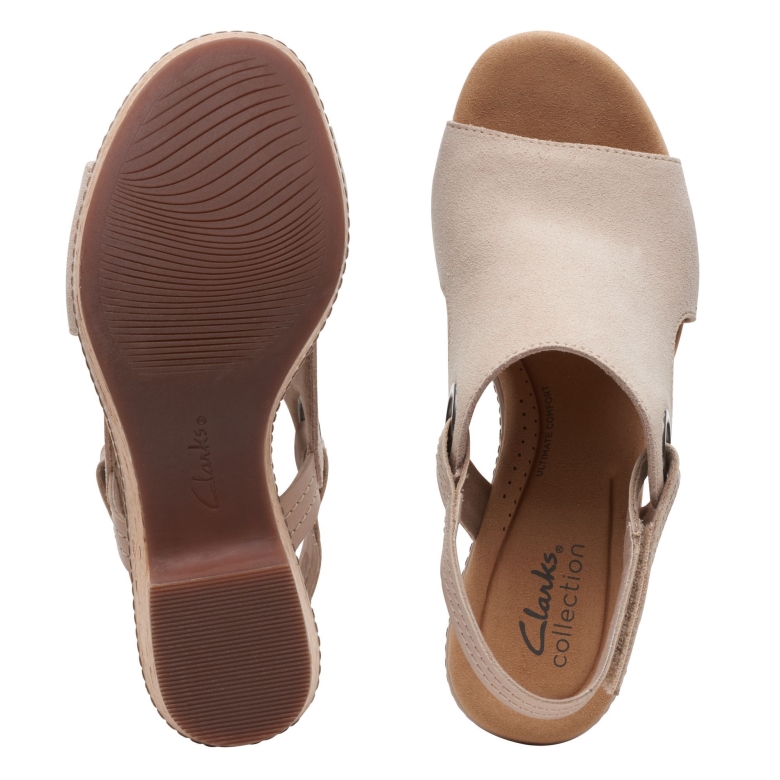 Giselle Sea Clarks Sand Wildleder