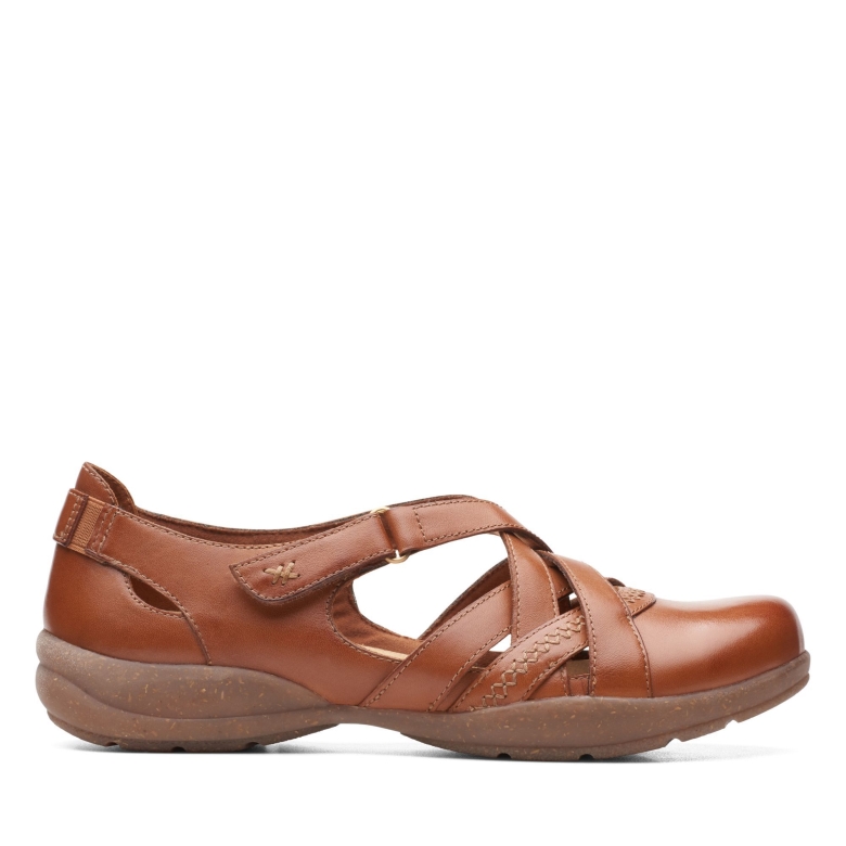 Clarks Roseville Step Tan Manager