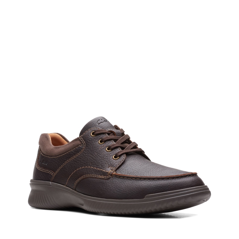 Clarks Donaway Edge Braunes Leder