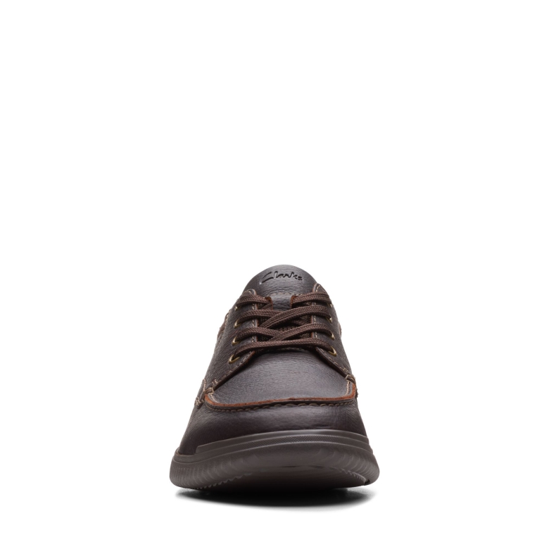 Clarks Donaway Edge Braunes Leder