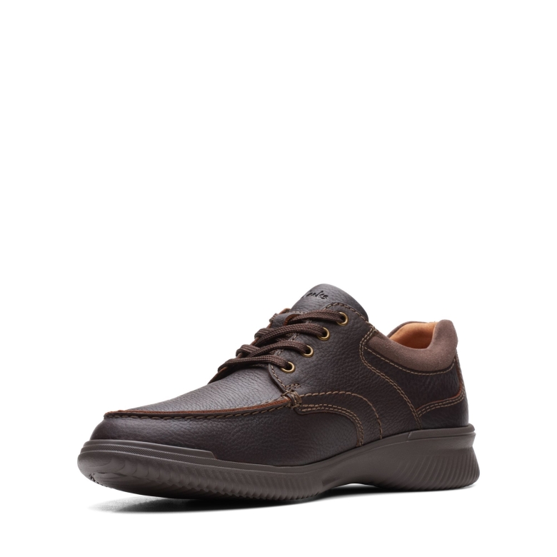 Clarks Donaway Edge Braunes Leder