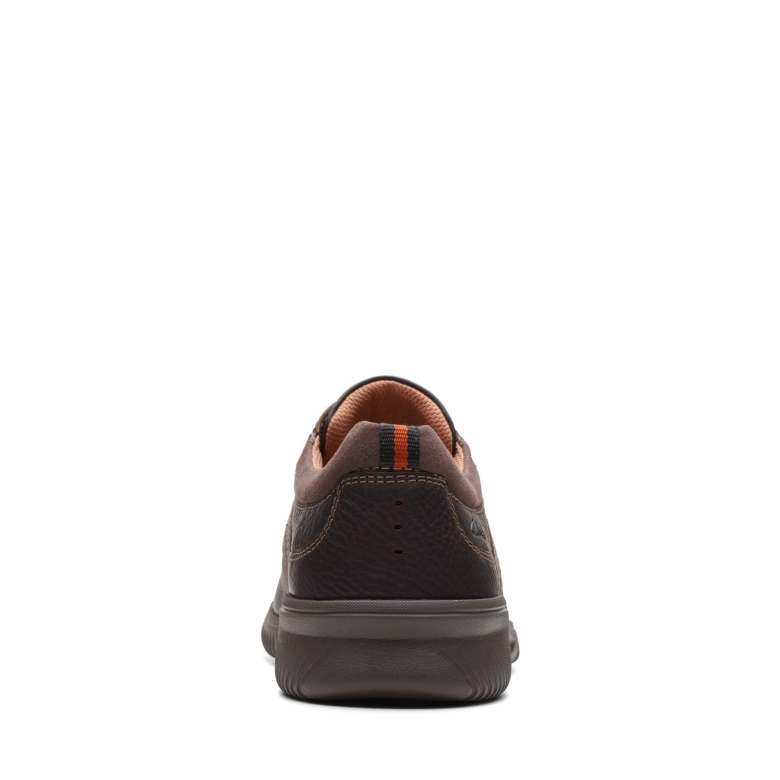 Clarks Donaway Edge Braunes Leder
