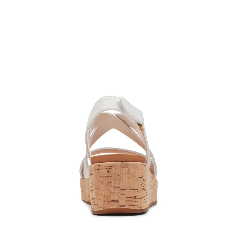 White Clarks Kimmei Kork