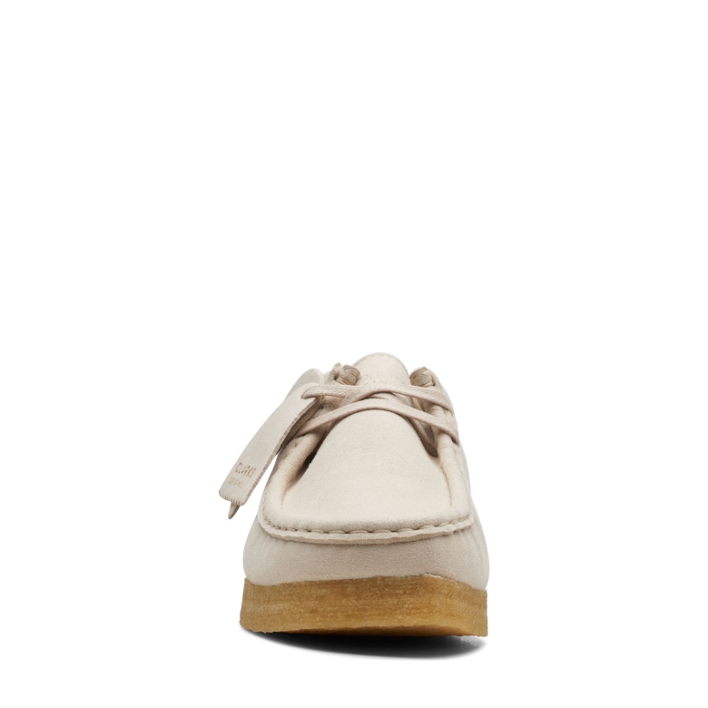 Wallabee Clarks Off White Syn