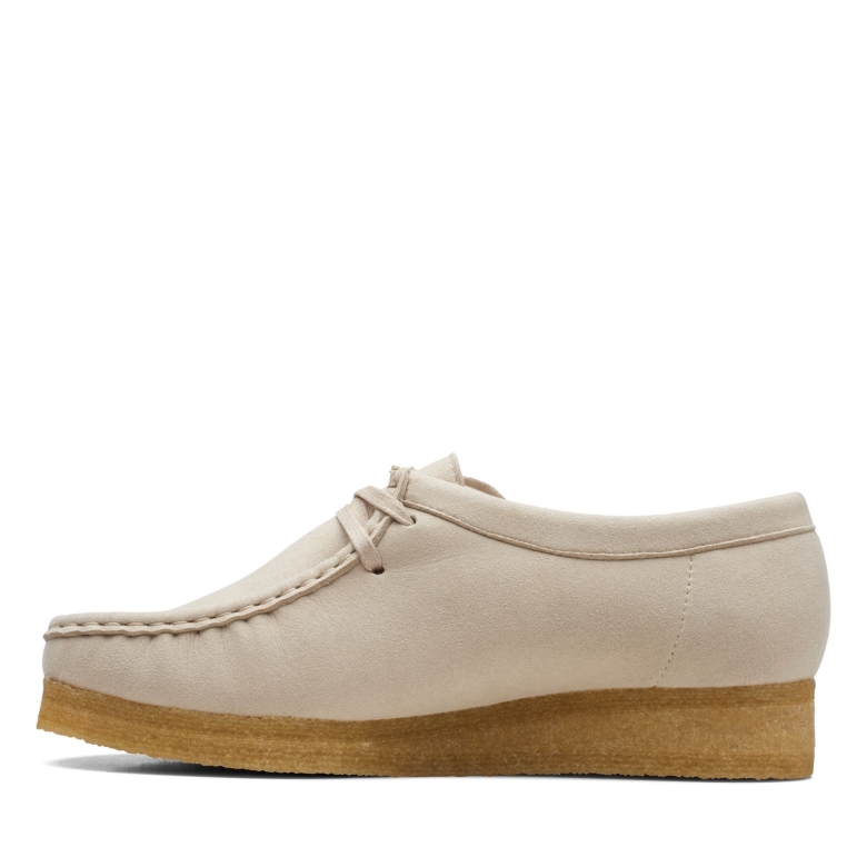 Wallabee Clarks Off White Syn