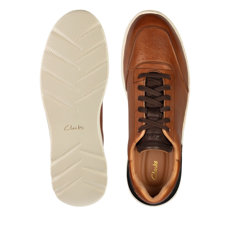 Clarks Sprint Lite Lace Tan Leader