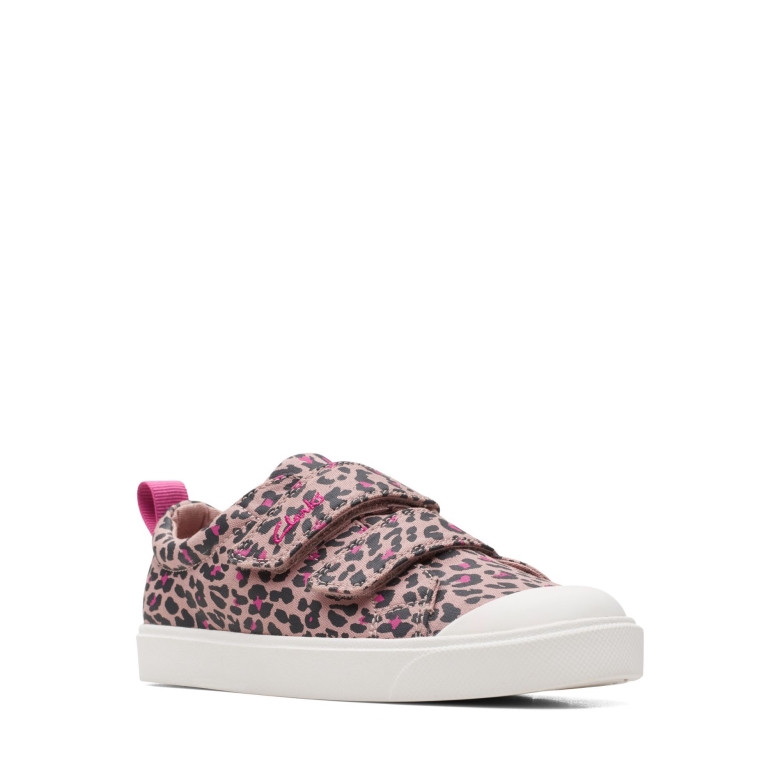 Pink Combi City Bright K Clarks